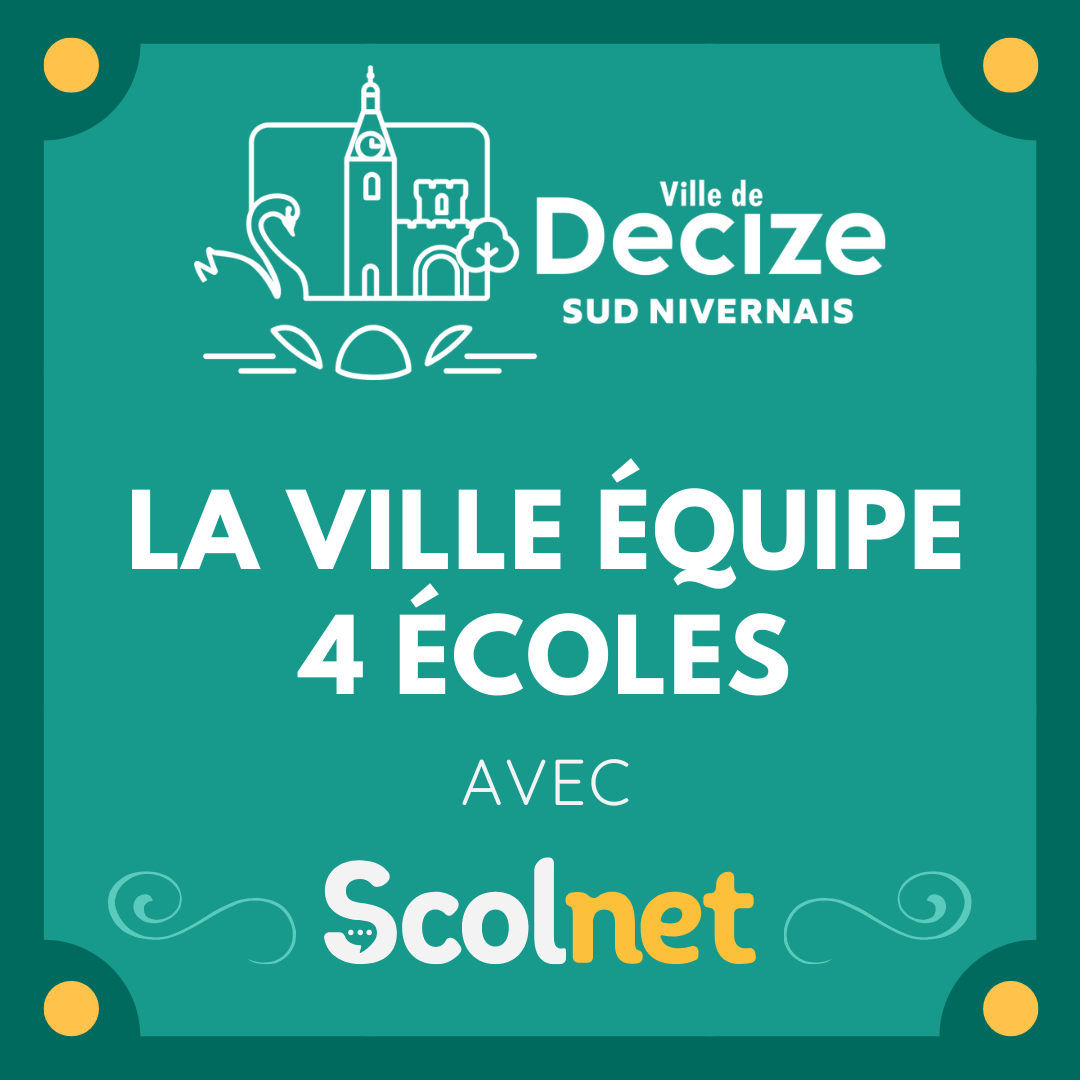 la ville de Decize équipe ses écoles avec Scolnet